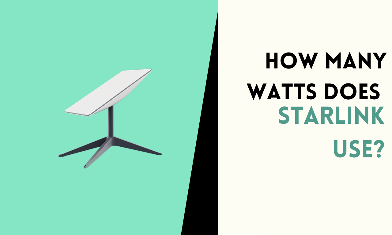 How Many Watts Does Starlink Use? [Real-World Data] - Home Automation Talks